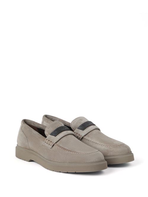 Leather moccasin BRUNELLO CUCINELLI | MZSFG2370C5859